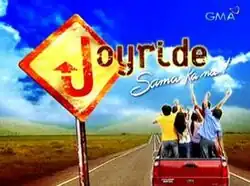 An image of people riding a vehicle. The series title is displayed on the upper part of the image. The texts "Sama ka na!" is displayed below the title. The logo of GMA Network is displayed on the upper right side of the image.