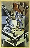 Juan Gris, 1912, Still Life with Flowers, oil on canvas, 112.1 x 70.2&nbsp;cm, Museum of Modern Art, New York. Precisely a golden rectangle format with a ratio of 1 to 1.618 ± 0.01