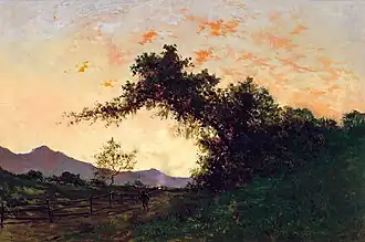 Marin Sunset in Back of Petaluma, early 1880s, oil on canvas, Crocker Art Museum, Sacramento, California