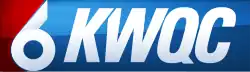 Logo for KWQC as of 2023.