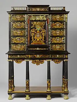 André-Charles Boulle, marqueterie cabinet, c. 1670-1675