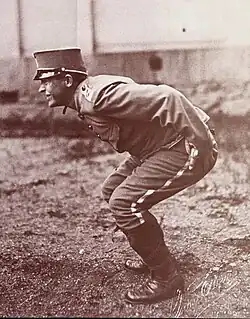 Kalle Nämdeman in military uniform