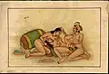 Kama Sutra illustration, circa 19th Century