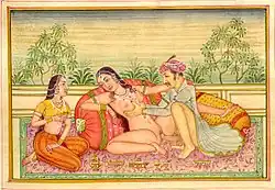 Kama Sutra illustration, circa 19th Century
