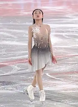 Kaoruko Wada at the 2024 Junior Grand Prix Final