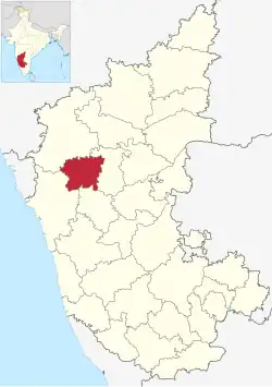 Location in Karnataka