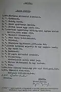 Károly Szabó arrested without legal proceedings on April 8, 1953 (inventory in prison)