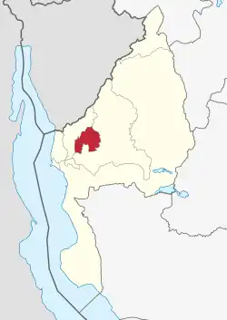 Location of Kasulu Town in Kigoma Region