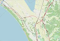 Futada Station is located in Katagami, Akita