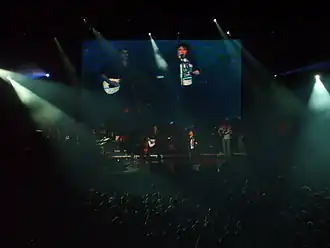 Kerber performing in Niš on their thirtieth anniversary concert, 2011