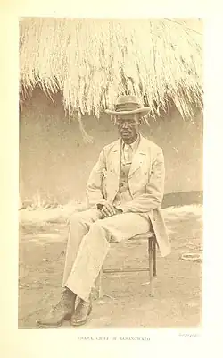 King Khama (III) of Bamangwato