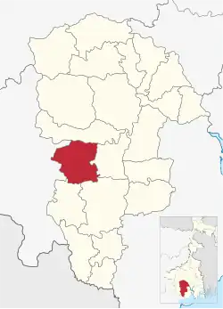 Location of Kharagpur I