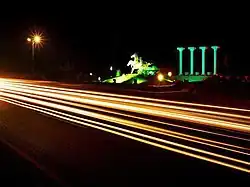 The entrance of the Kharian Cantment
