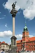 Sigismund's Column and the Royal Castle