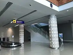 Baggage claim area