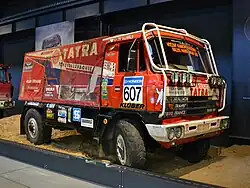 Front of 1988 Tatra 815 truck