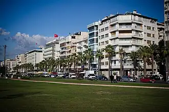 Apartments on the city's iconic Kordon seashore