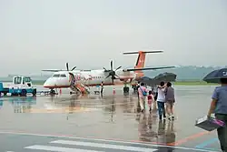 Cheongju Airport located in Cheongwon