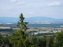 View of Horka u Staré Paky and the Giant Mountains