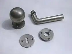 Door handles designed by Ferdinand Kramer, 1925