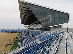 View of main grand stand, 2018