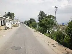 Main road of Kuza Bandai