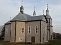 Back view of Kvetkai Church