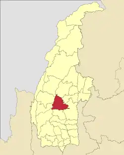 Location in Sagaing region