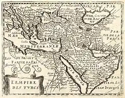 Map of the Turkish Empire (1667)