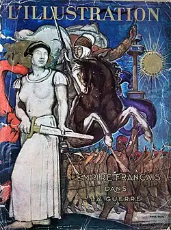Allegory of France, (11 May 1940)