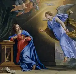 The Annunciation (1644), by Philippe de Champaigne, Metropolitan Museum of Art, New York