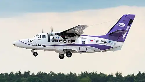 Aeroplane L 410 NG by Let Kunovice