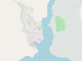 OSM map showing La Coloma