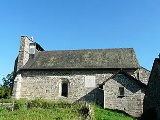 The church in La Feuillade