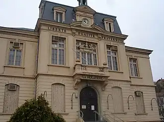 The old town hall in La Mulatière