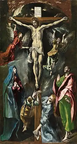 Crucifixion 1597-1600 312 x 169&nbsp;cm Museo del Prado (Madrid)