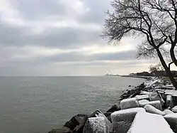 Lakefill in the winter