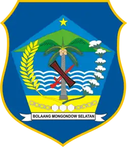 Coat of arms of South Bolaang Mongondow Regency