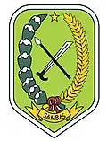 Coat of arms of Sambas Regency