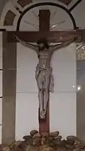 Crucifix inside a Chapel in Pilar Seminary, Goa