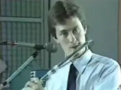 Larry Beauregard at IRCAM, 1984