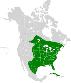 Map of range
