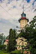The new lighthouse, currently deactivated