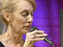 Lauren Newton performs at the Loft in Cologne, Germany, in 2015.