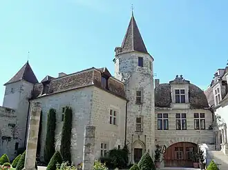 The château in Lauzun