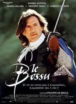 Image of a film poster showing Daniel Auteuil