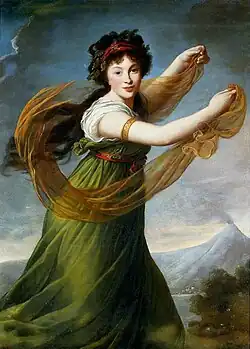 Pélagie Sapieżyna-Potocka, 1794, Royal Castle, Warsaw.