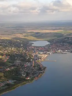 Aerial view of Lemvig