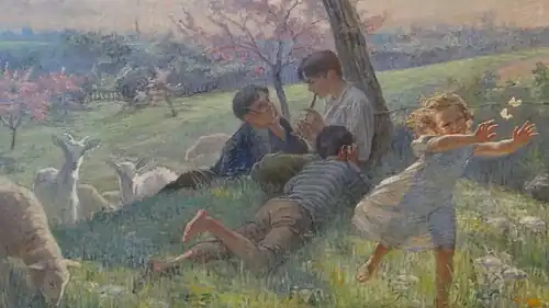 Infancy, from "The Ages of Life"