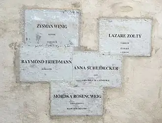 The inhabitants of the Hôtel de Saint-Aignan in 1939 (1998) – Musée d'Art et d'Histoire du Judaïsme